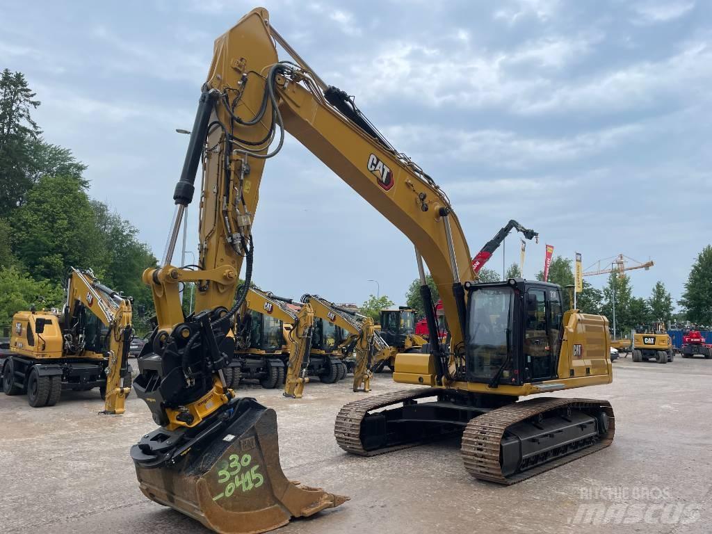 CAT 330 Vikšriniai ekskavatoriai