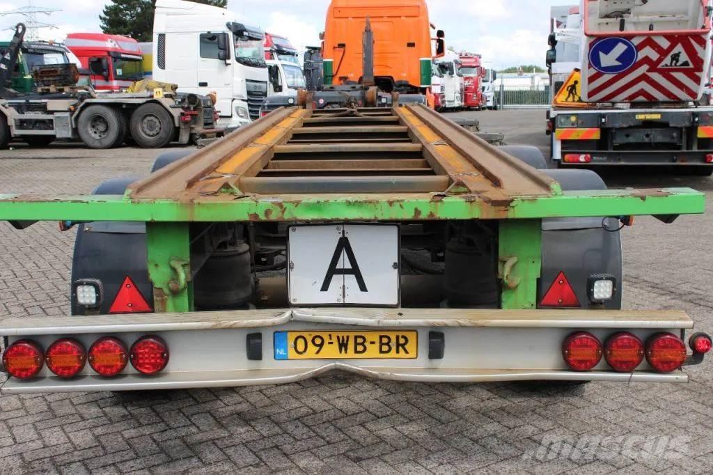 Burg 3X SAF Konteinerių priekabos