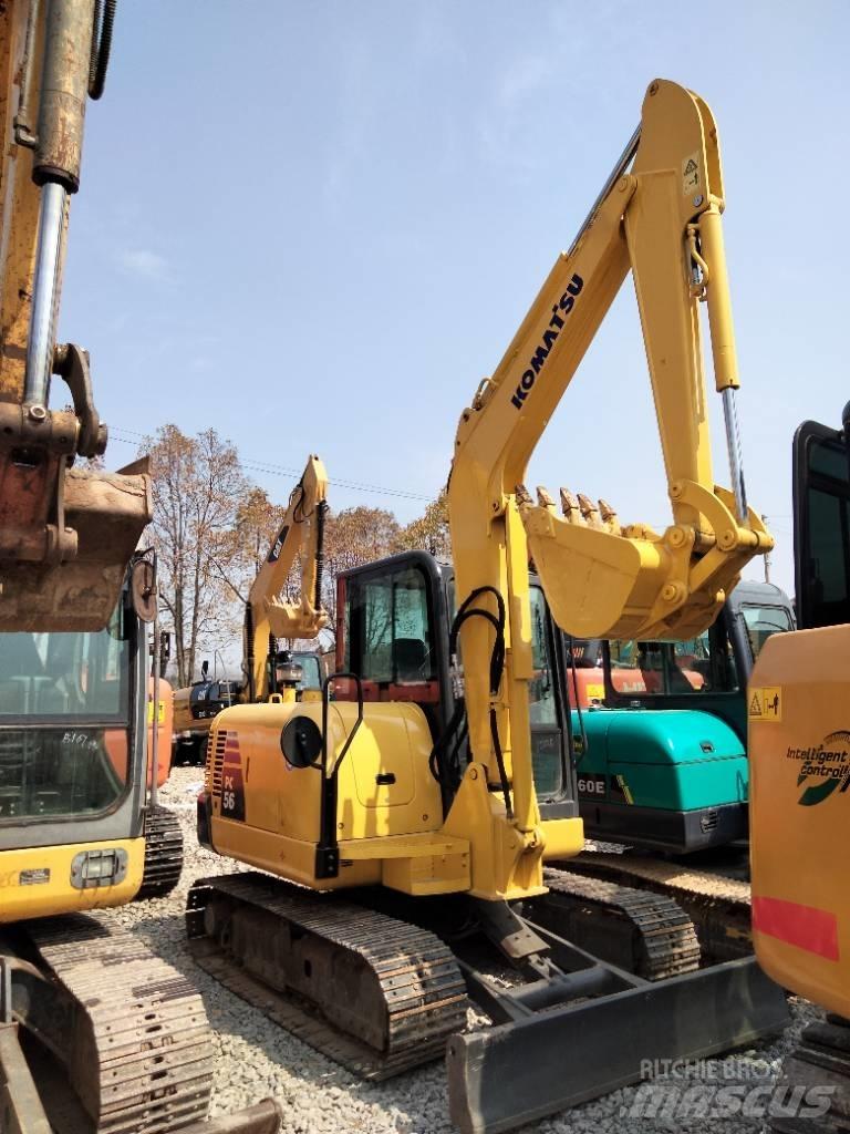 Komatsu PC 56 Mini ekskavatoriai < 7 t