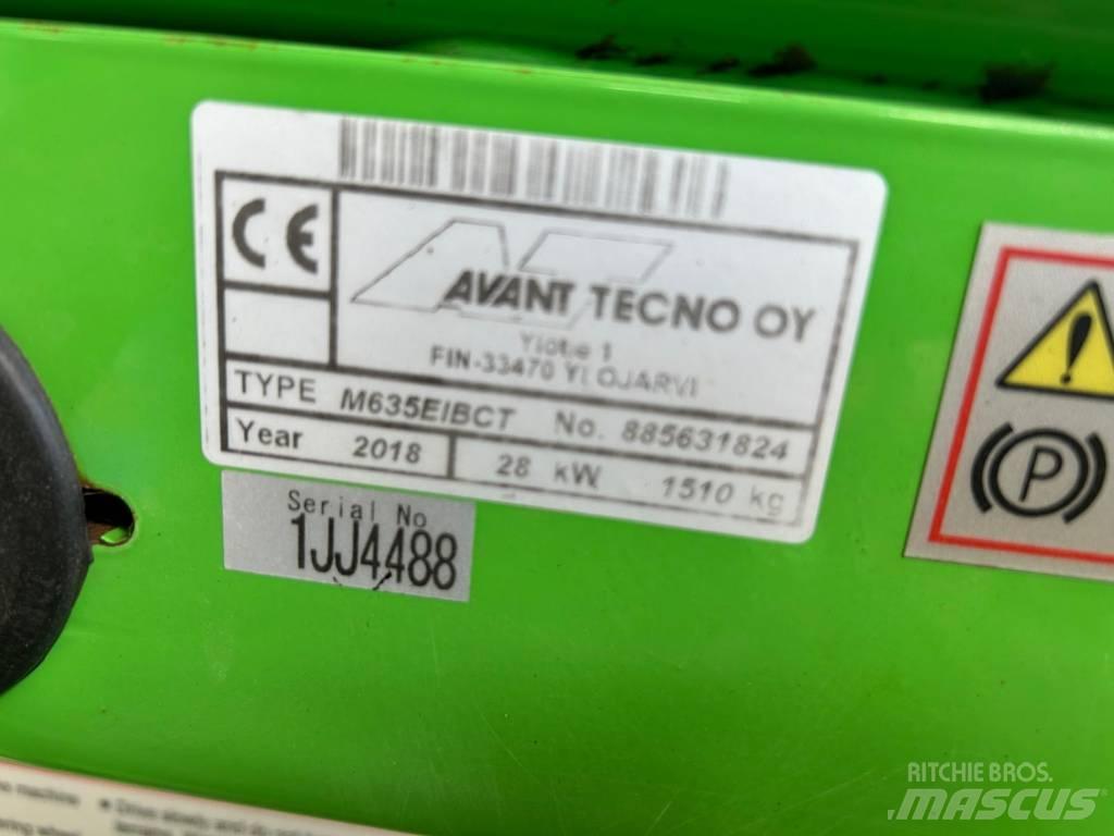 Avant 635 Daugiafunkciniai pakrovėjai