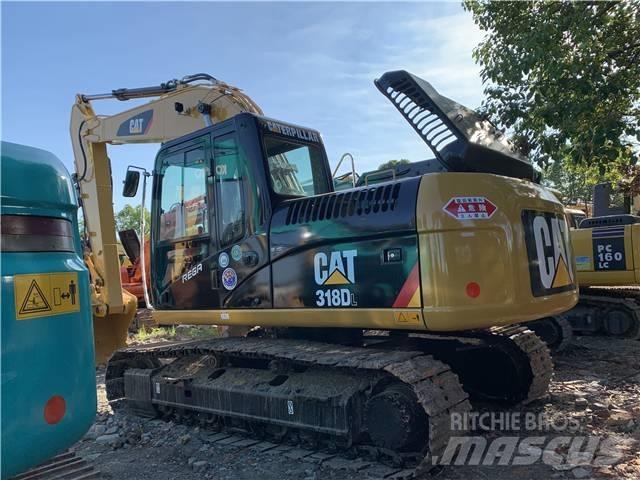 CAT 318DL Vikšriniai ekskavatoriai