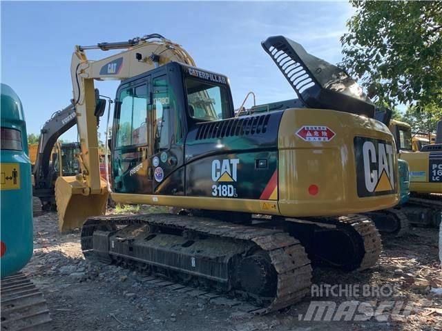 CAT 318DL Vikšriniai ekskavatoriai