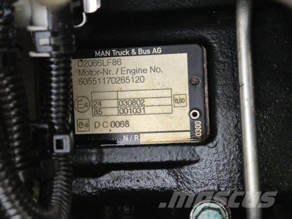 MAN D2066 LF86 Varikliai