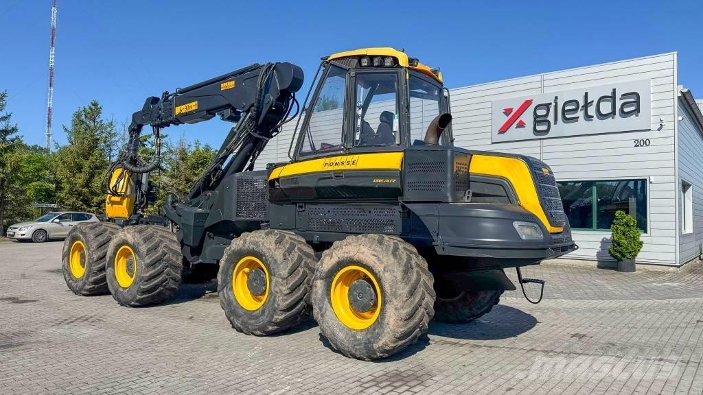 Ponsse Bear 8W Miško technika (Harvesteriai)