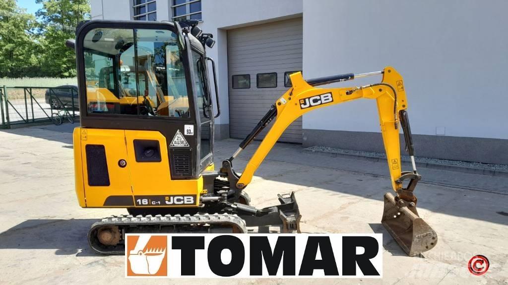 JCB 16 C-1 Mini ekskavatoriai < 7 t
