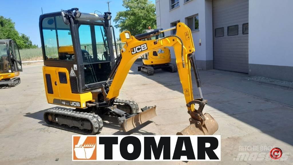 JCB 16 C-1 Mini ekskavatoriai < 7 t