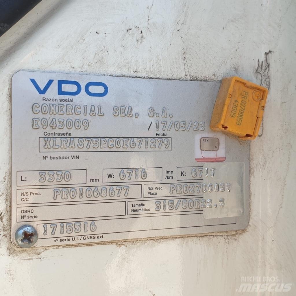 DAF 75.360 Savivarčiai su kabeliniu keltuvu