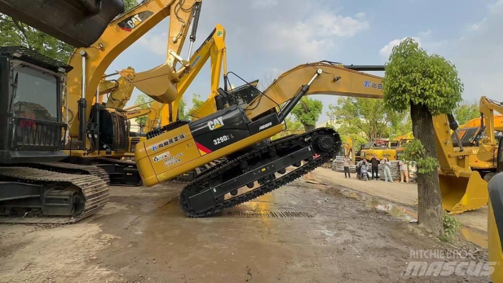 CAT 329 D Vikšriniai ekskavatoriai