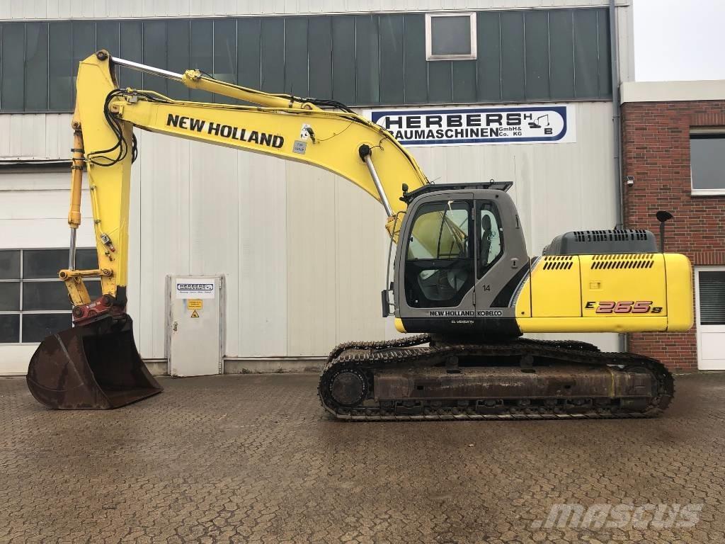 New Holland E 265 B Vikšriniai ekskavatoriai