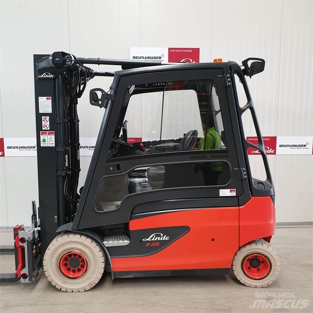 Linde E25L Elektriniai šakiniai krautuvai