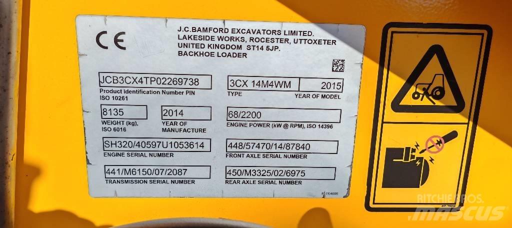 JCB 3 CX Ekskavatoriniai krautuvai