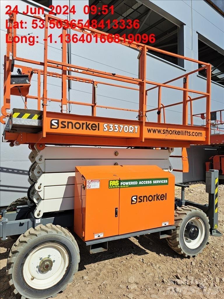 Snorkel S 3370 RTCE Žirkliniai keltuvai