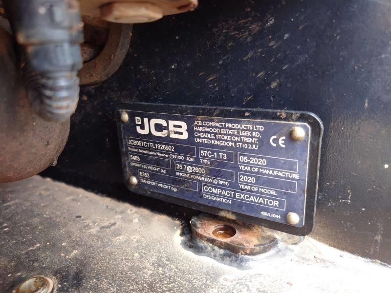JCB 57 C-1 Mini ekskavatoriai < 7 t