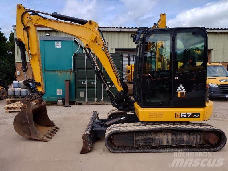JCB 57 C-1 Mini ekskavatoriai < 7 t
