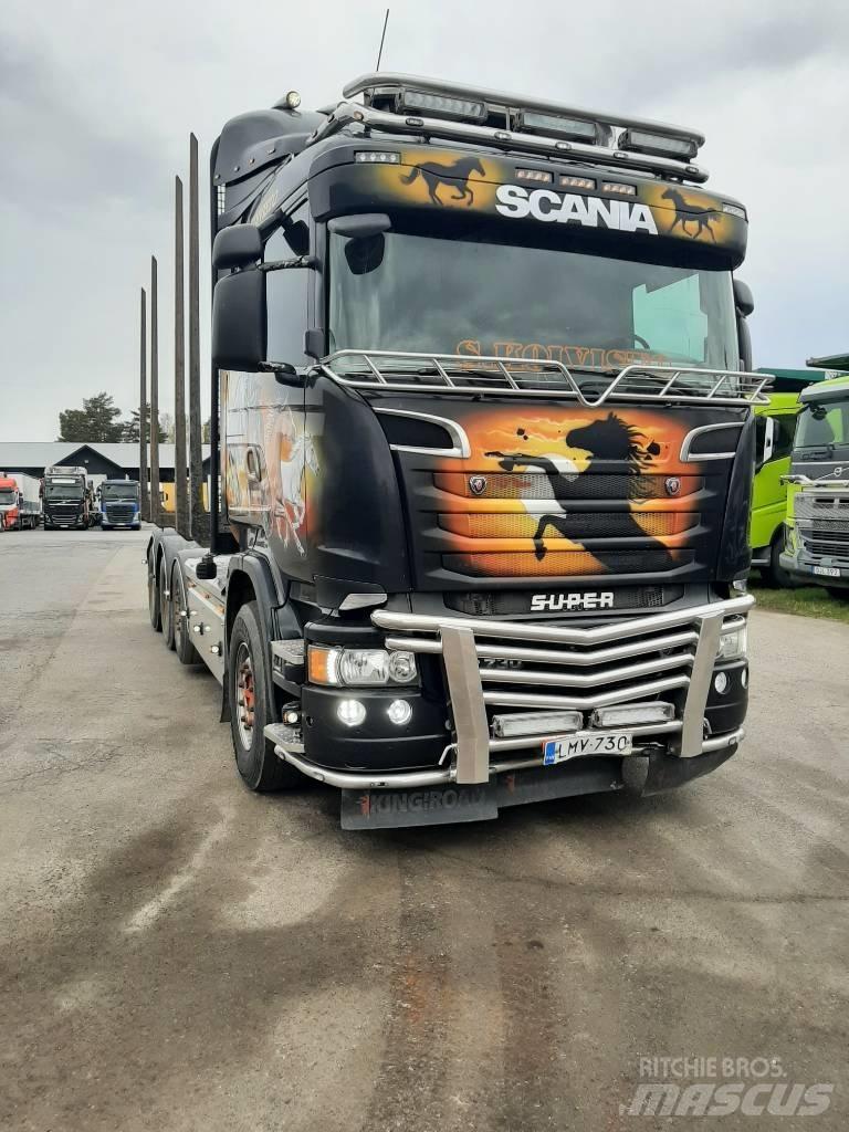 Scania R 730 Miškovežių vilkikai