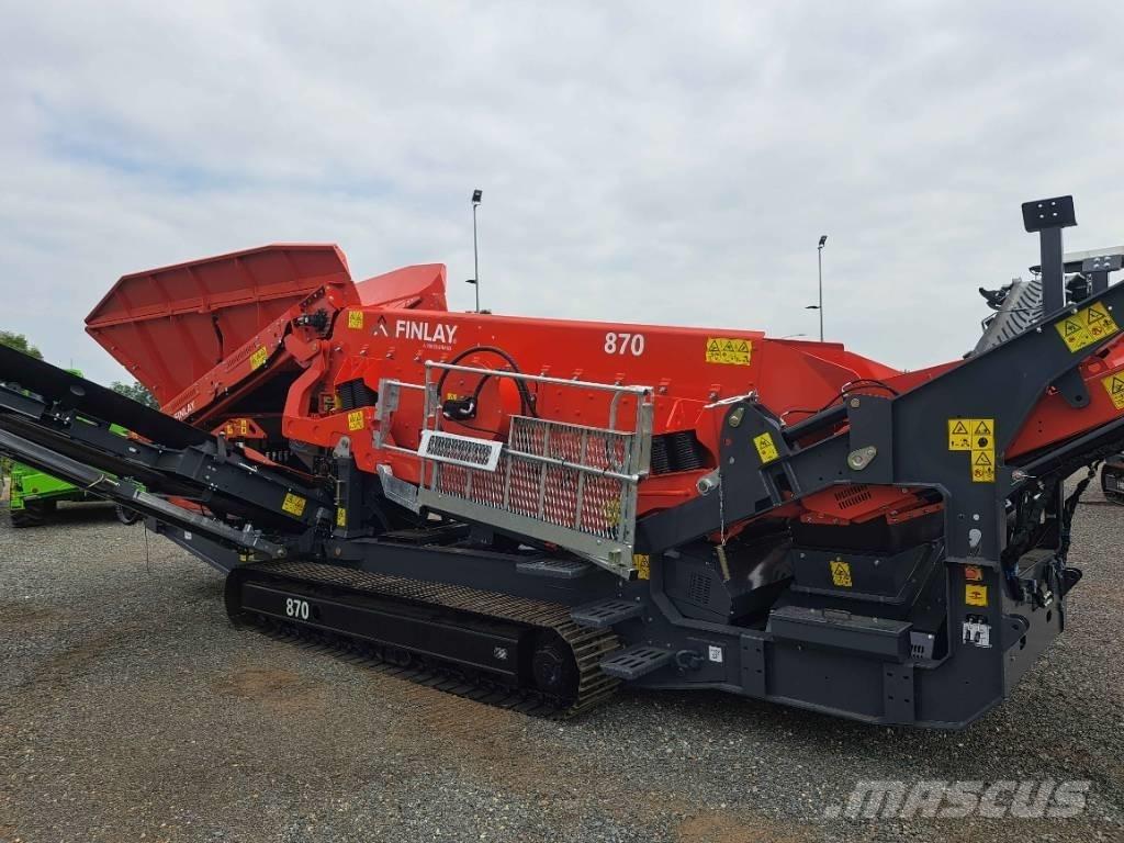 Terex Finlay 870 Mobilūs sietai