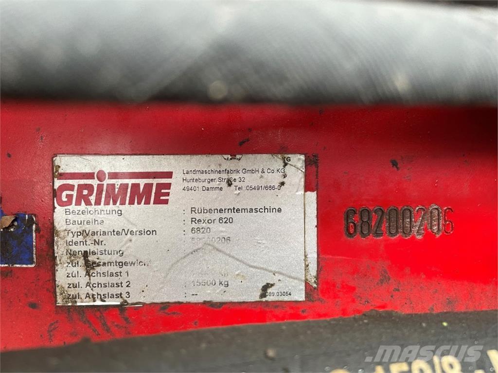 Grimme REXOR 620 Žemės ūkis - Kita