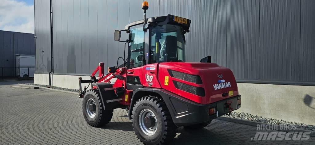 Yanmar V 80 Naudoti ratiniai krautuvai
