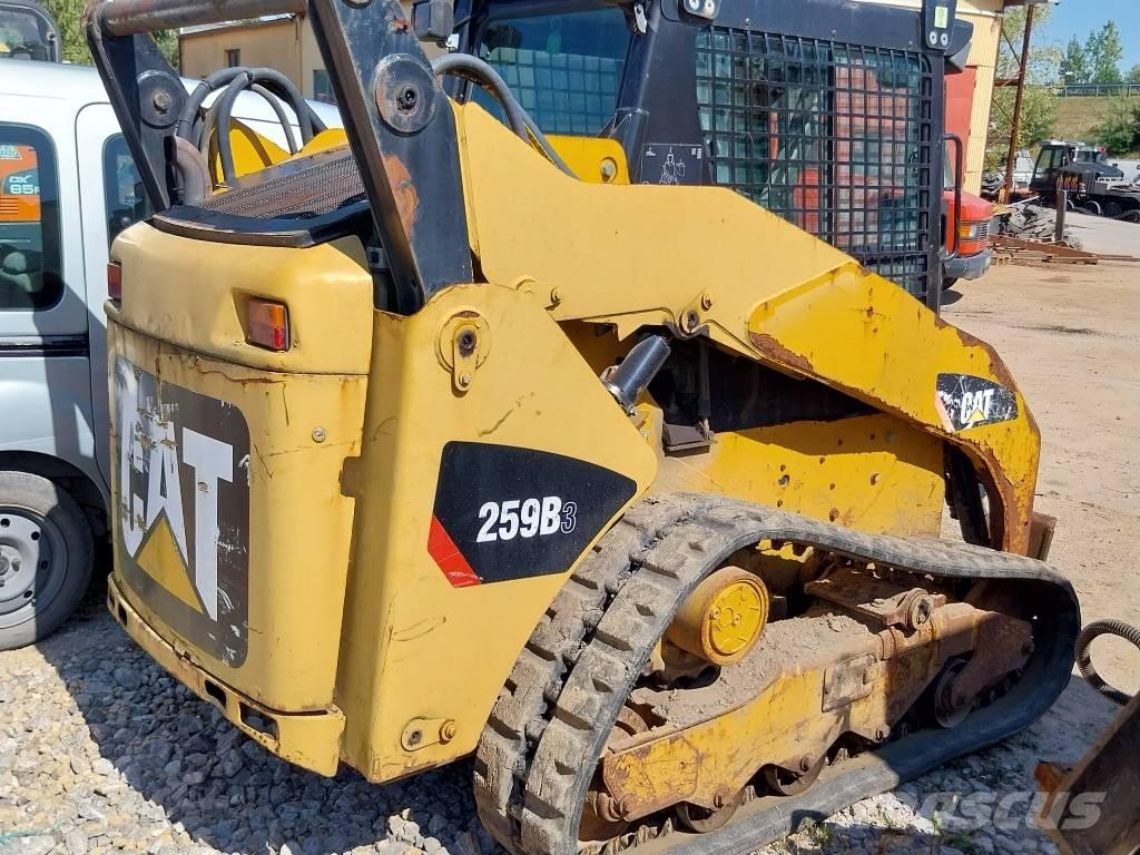 CAT 259 B 3 Krautuvai su šoniniu pasukimu
