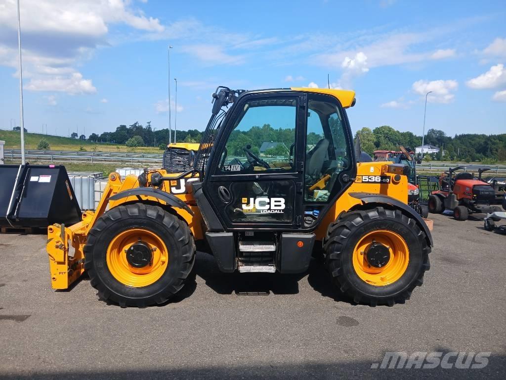 JCB 536-60 Agri Teleskopiniai krautuvai žemės ūkiui