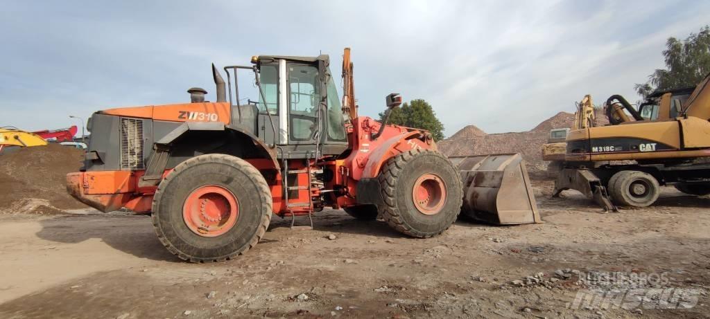 Hitachi ZW 310 Naudoti ratiniai krautuvai