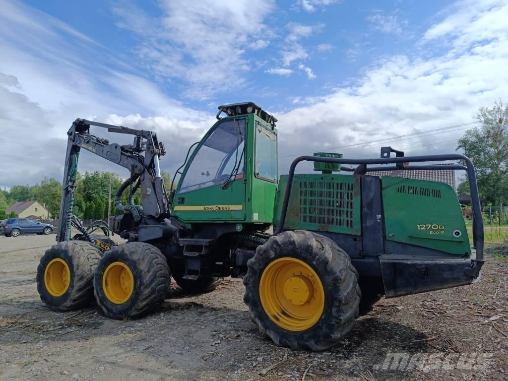 John Deere 1270 D Miško technika (Harvesteriai)