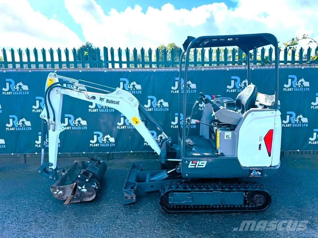 Bobcat E 19 Mini ekskavatoriai < 7 t
