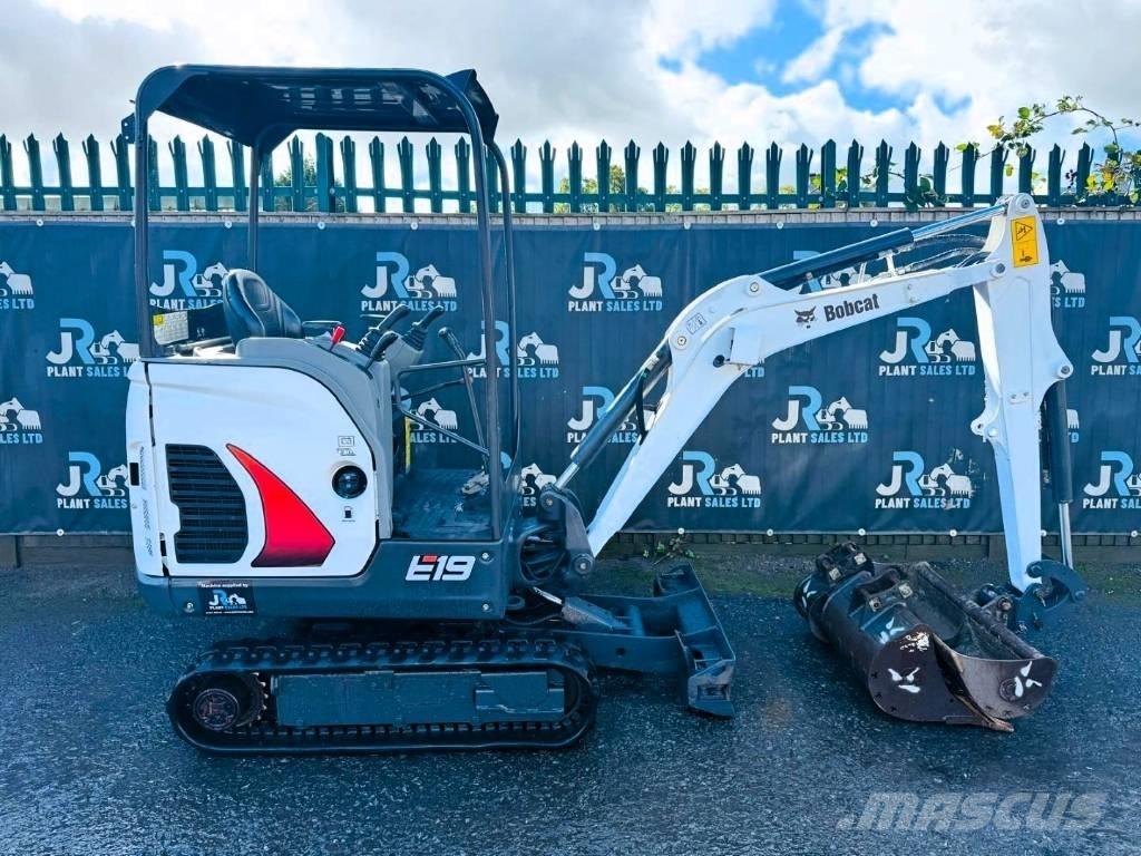 Bobcat E 19 Mini ekskavatoriai < 7 t