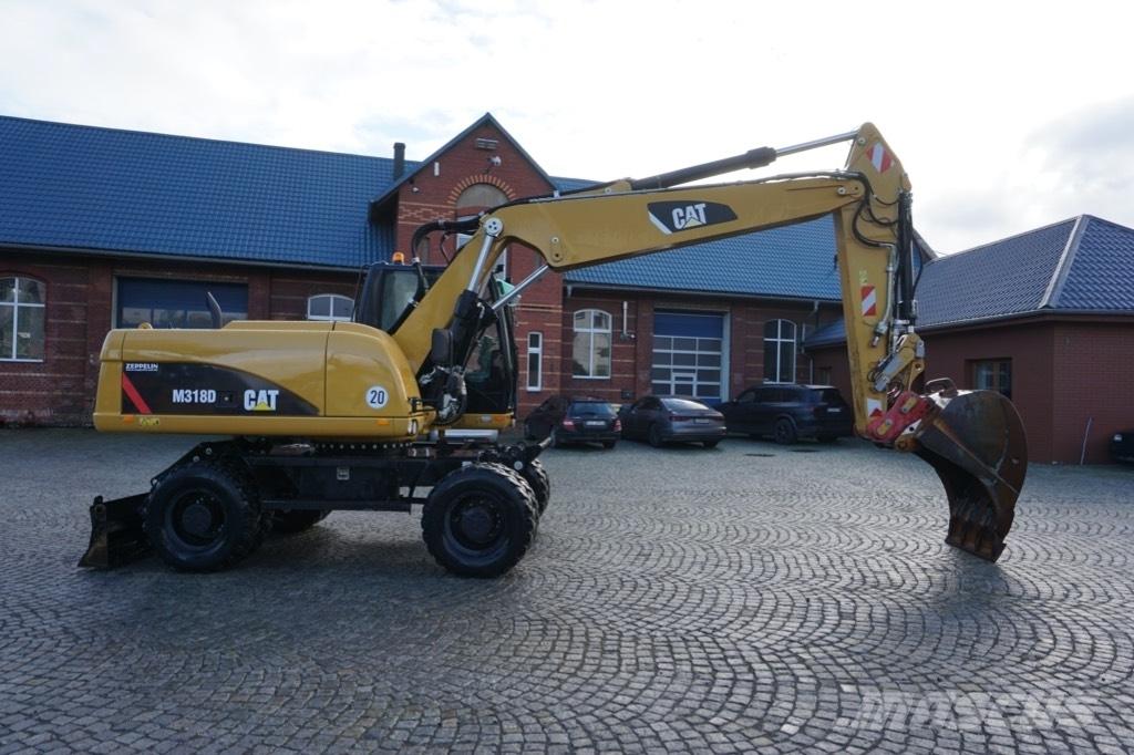 CAT M 318 D Ratiniai ekskavatoriai