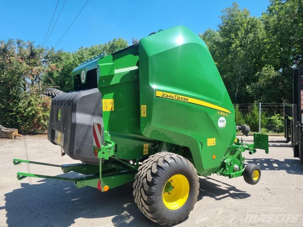 John Deere V451G Ritinių presai