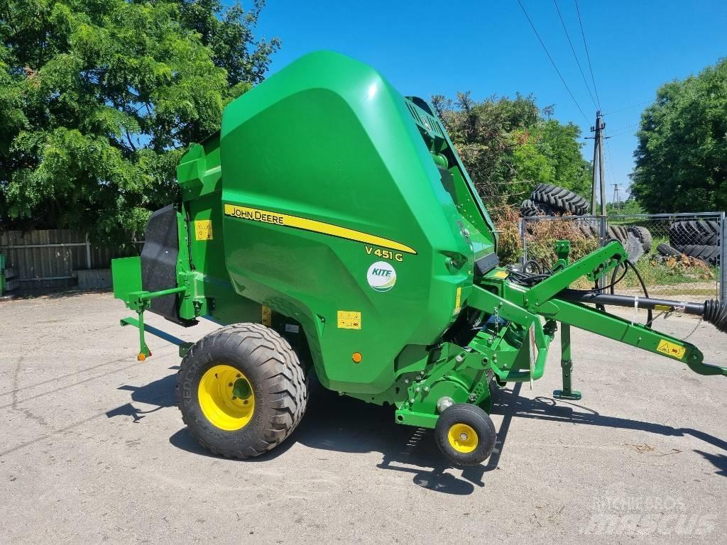 John Deere V451G Ritinių presai