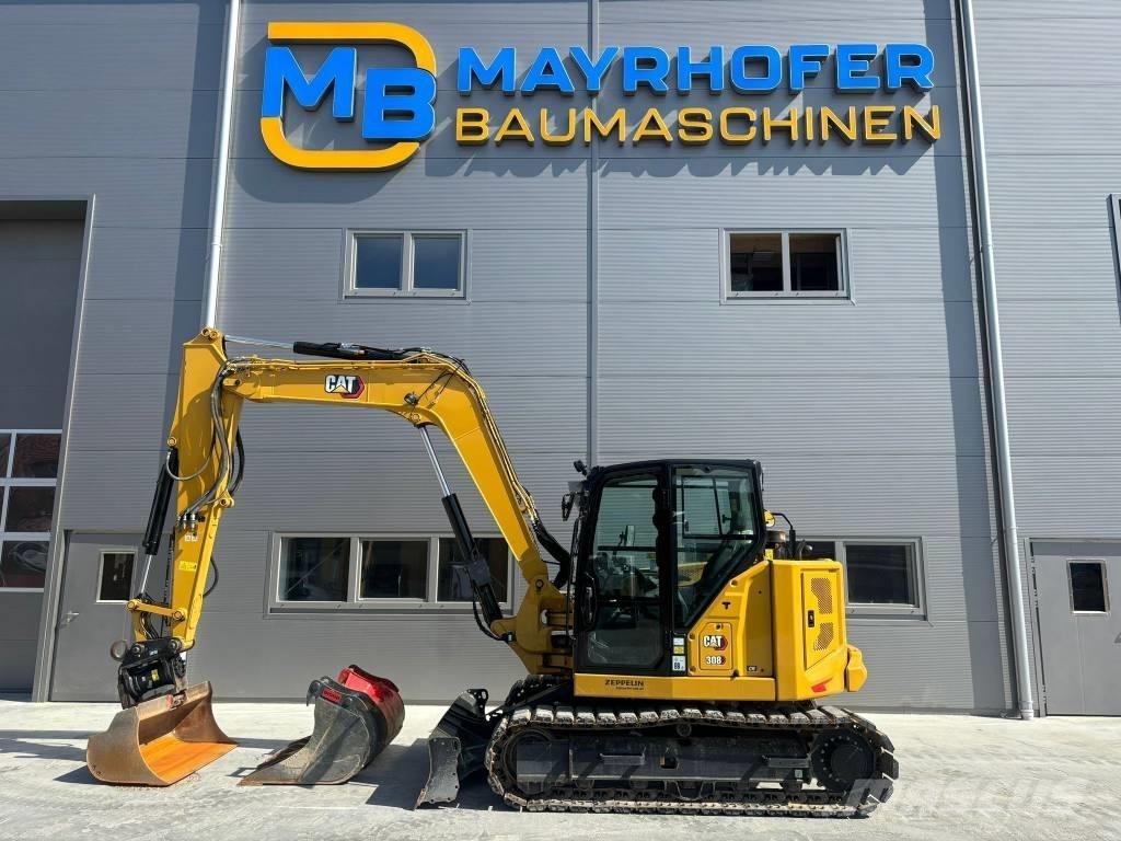 CAT 308 Vidutinės galios ekskavatoriai 7-12 t