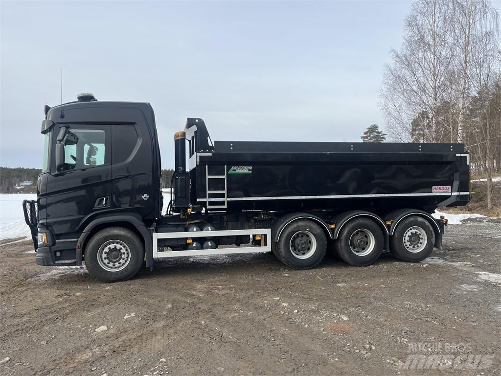 Scania R 730 Savivarčių priekabų vilkikai