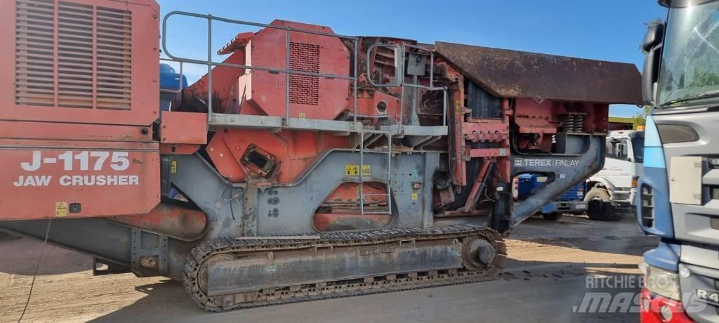 Terex Finlay J-1175 Mobilūs smulkintuvai