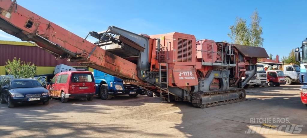 Terex Finlay J-1175 Mobilūs smulkintuvai