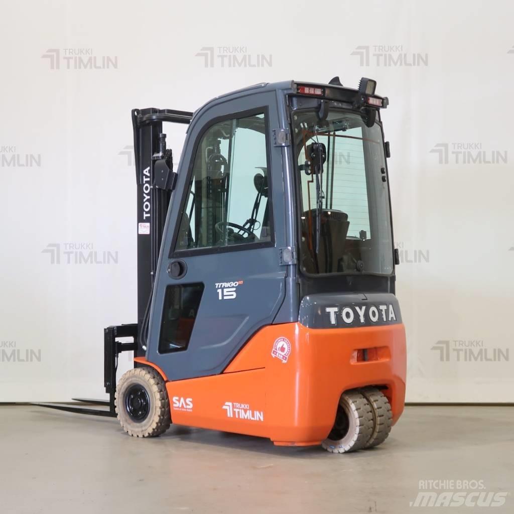 Toyota 8FBE15T Elektriniai šakiniai krautuvai