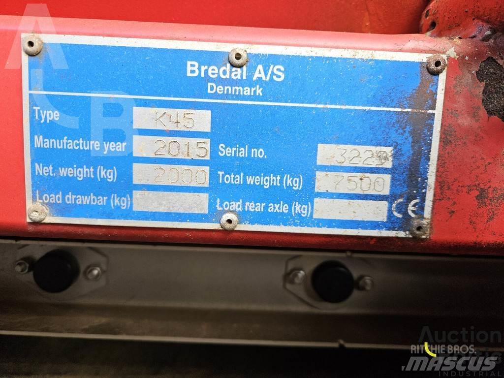 Bredal K 45 Mineralinių trąšų barstytuvai