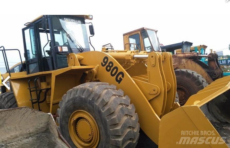 CAT 980 G Naudoti ratiniai krautuvai