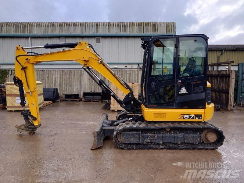 JCB 57 C-1 Mini ekskavatoriai < 7 t