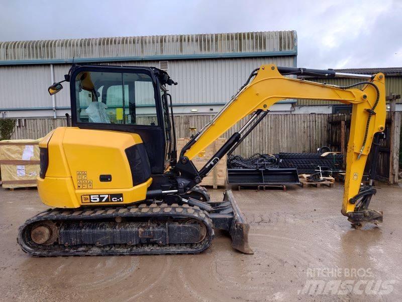 JCB 57 C-1 Mini ekskavatoriai < 7 t
