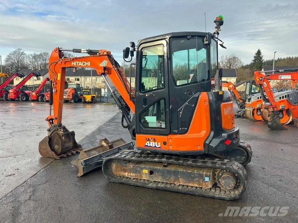 Hitachi ZX48 U-6 Mini ekskavatoriai < 7 t