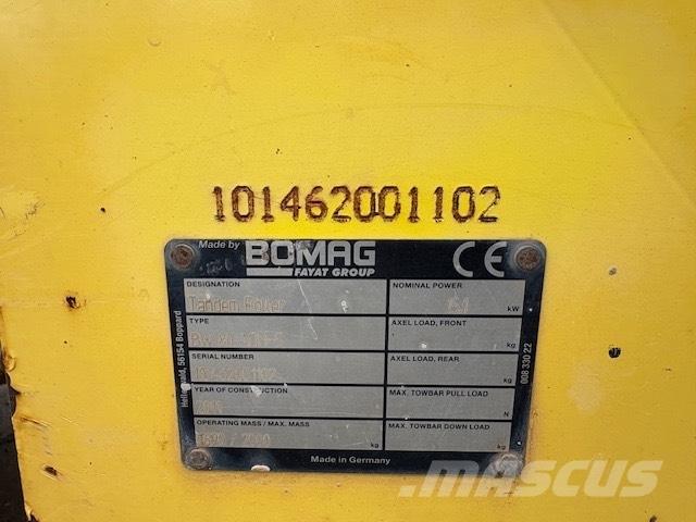 Bomag BW 80 ADH-5 Porinių būgnų volai