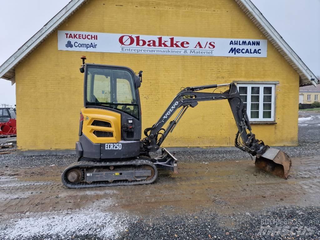 Volvo ECR25D Mini ekskavatoriai < 7 t