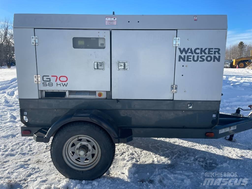 Wacker Neuson G 70 Dyzeliniai generatoriai