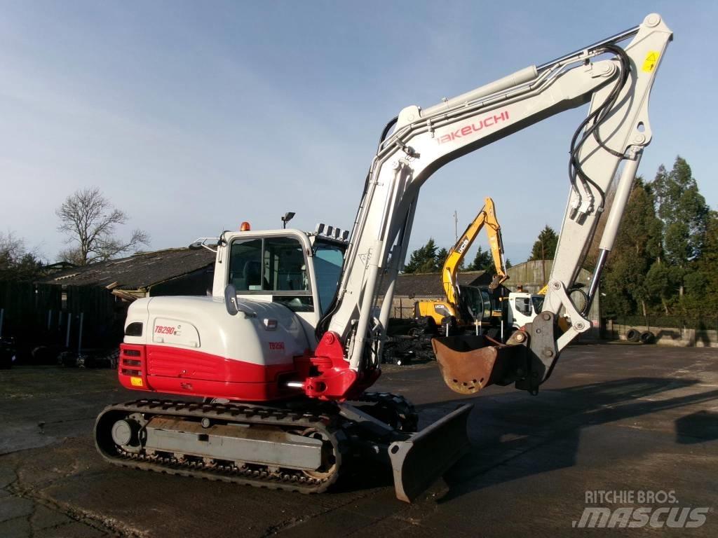 Takeuchi TB290-2 Vidutinės galios ekskavatoriai 7-12 t