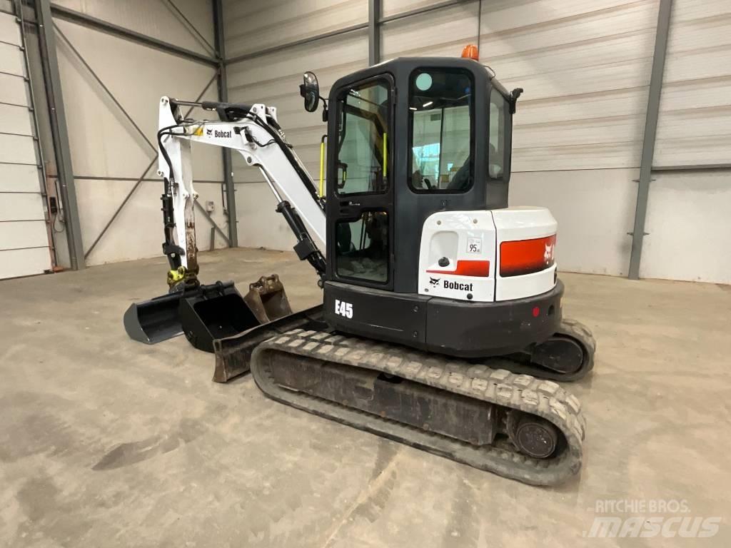 Bobcat E 45 Mini ekskavatoriai < 7 t