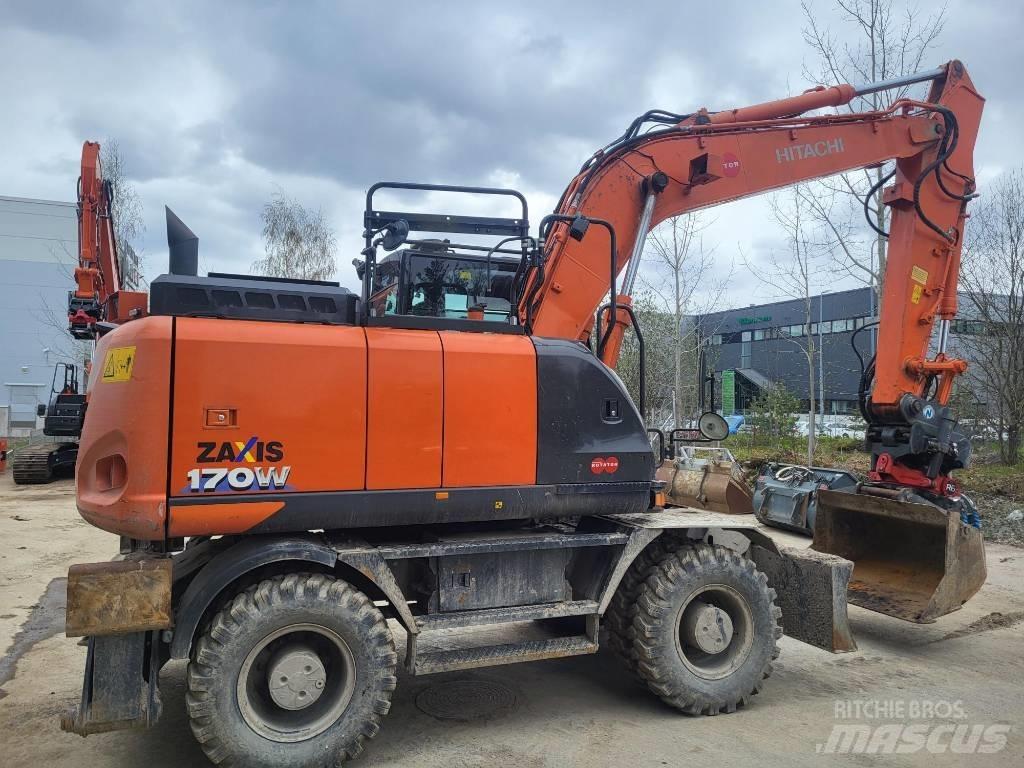 Hitachi ZX170W-6 Ratiniai ekskavatoriai