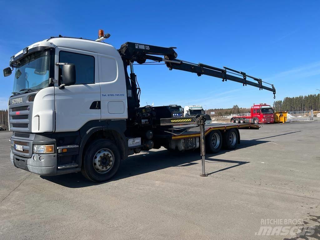 Scania R 420 LB Automobiliniai kranai