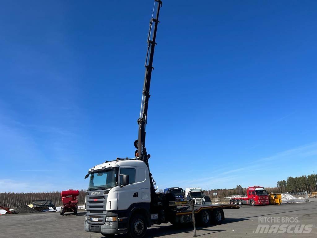 Scania R 420 LB Automobiliniai kranai