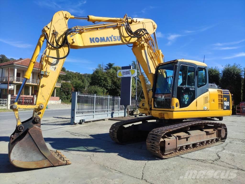 Komatsu PC 160 LC-7 Vikšriniai ekskavatoriai